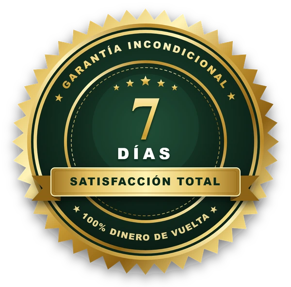 Garantía Incondicional de 7 Días